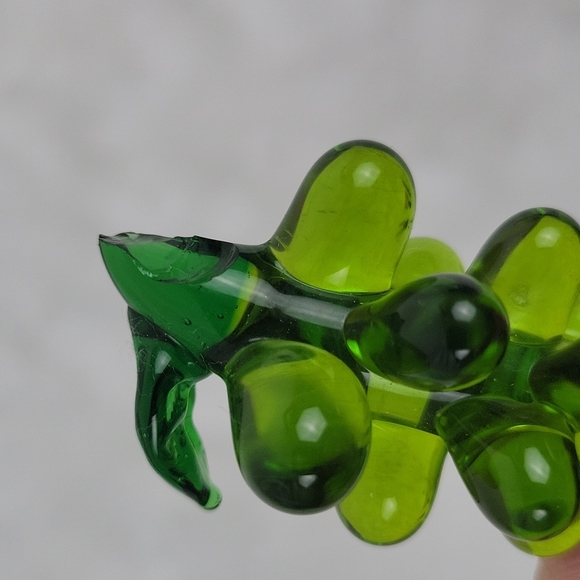 Four Piece Cheese Knives Set for Charcuterie Board Utensils Glass Grapes - Picture 6 of 9